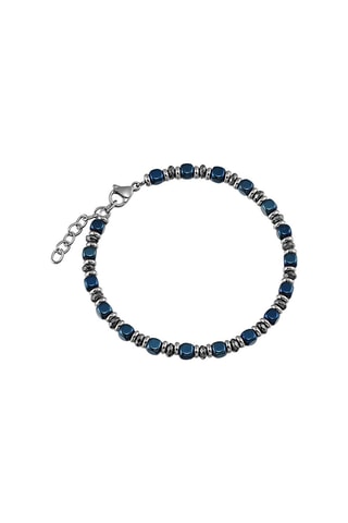 Bracelet Acier inoxydable et hématites