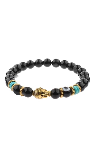 Bracelet Turquoises et onyx
