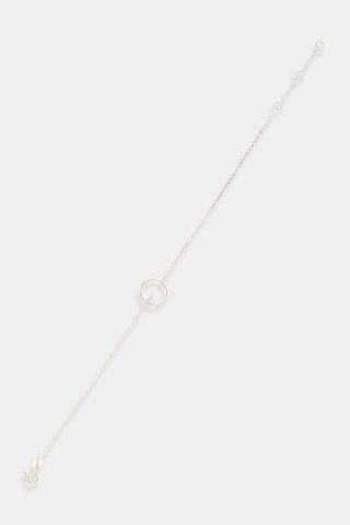 Bracelet Barrette encerclée  Or jaune et diamants