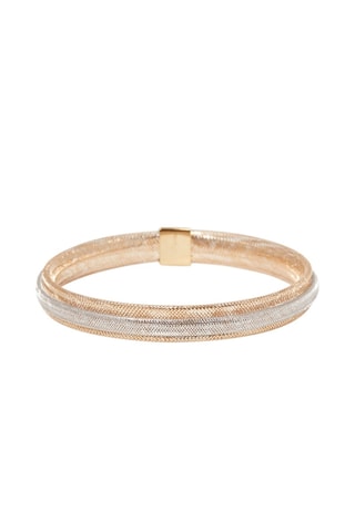 Bracelet Vico Scintillant Or blanc et or jaune