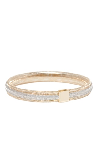 Bracelet Vico Scintillant Or blanc et or jaune