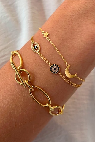 Bracelet Argent plaqué or jaune