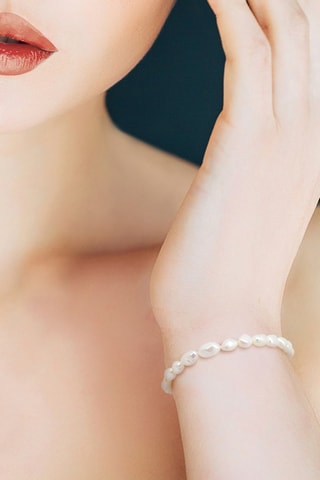Bracelet 
Perles de culture d'eau douce