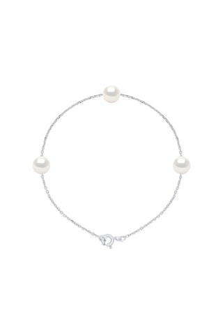 Bracelet 
Argent et perles de culture