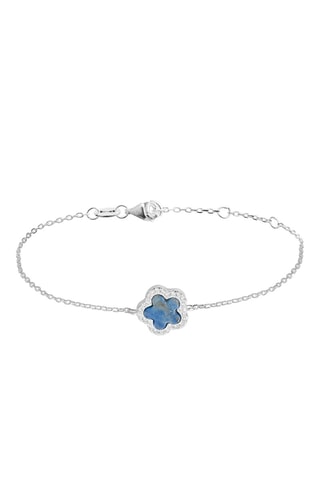 Bracelet Argent et lapis-lazuli