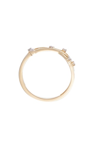 Bague Jolie Constellation  Or jaune et diamants