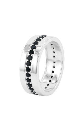 Bague 
Argent et zircons