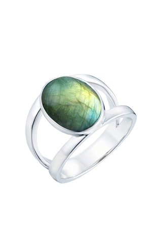 Bague Rio 
Argent et labradorite