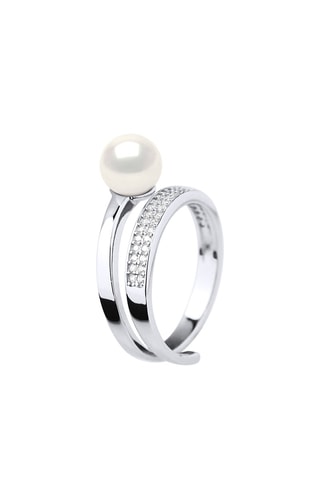 Bague - Argent et perle de culture d'eau douce