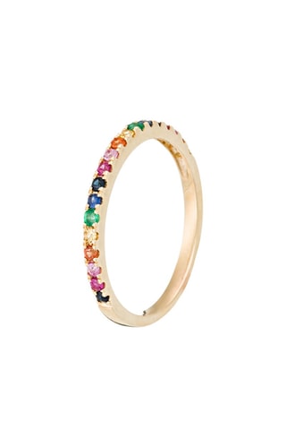 Bague Colorful Love Or jaune