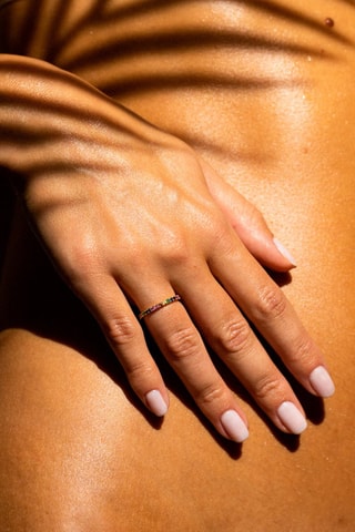 Bague Colorful Love Or jaune