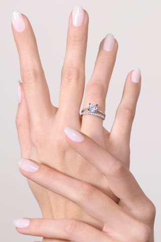 Bague Majestueuse Or blanc
