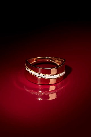 Bague Madison Or jaune et diamants
