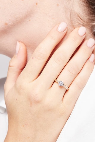 Bague Brillant Or jaune