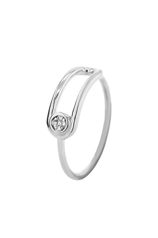 Bague Argent et diamant