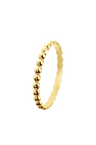 Bague Argent plaqué or jaune