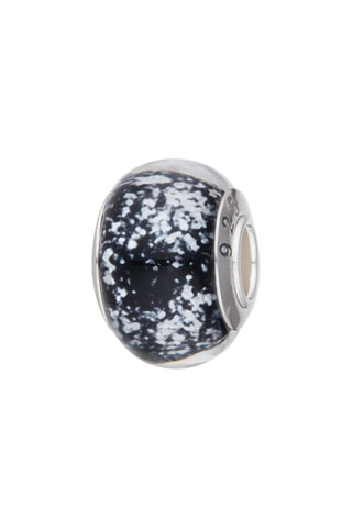 2 beads et 1 charm Argent et verre de Murano