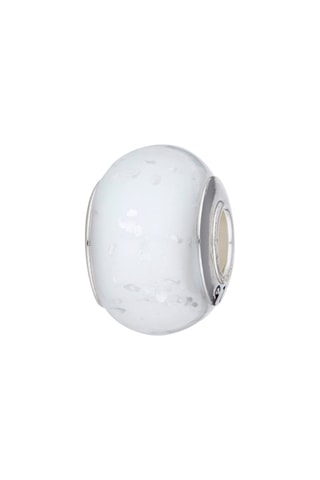 2 beads et 1 charm Argent et verre de Murano