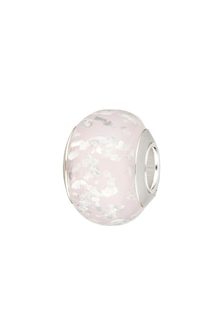 3 beads Argent et verre de Murano