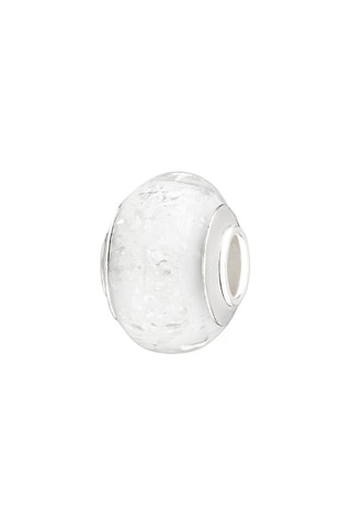 Bead  Argent et verre de Murano
