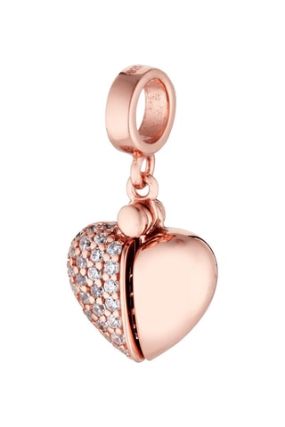 Charm pendant Argent plaqué or rose