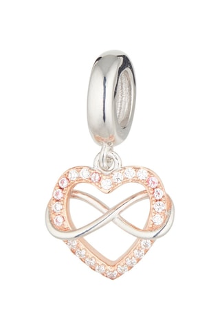 Charm pendant  Argent plaqué or rose