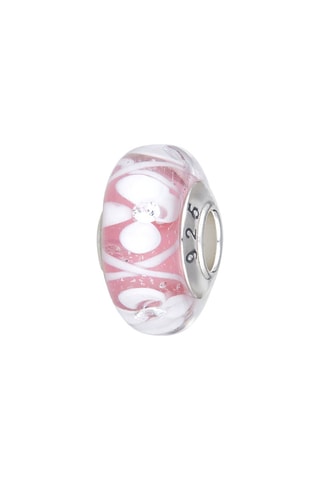 2 beads et 1 charm pendant Argent et verre de Murano