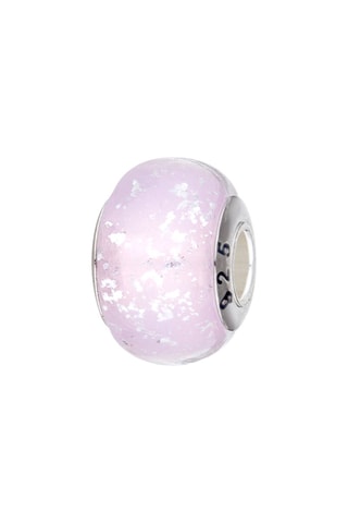 2 beads et 1 charm pendant Argent et verre de Murano