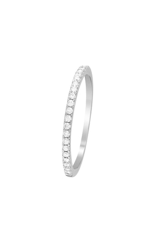 Alliance Délice Or blanc et diamants