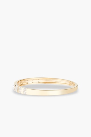 Alliance Linéa - Or jaune et diamants