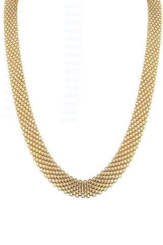 Collier Maille Plata Or jaune