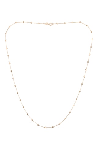 Collier Chaîne boules Or jaune