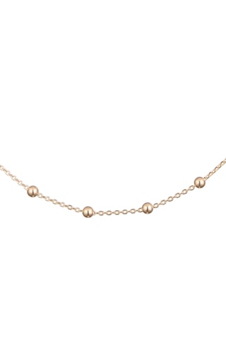 Collier Chaîne boules Or jaune