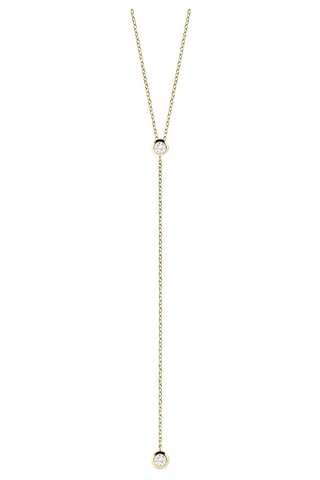 Collier - Argent plaqué or jaune