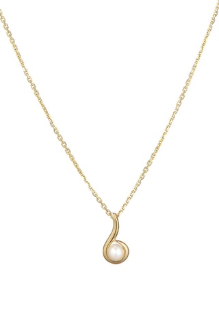 Pendentif Ambiante  Or jaune et perle de culture