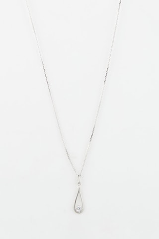 Pendentif Authentique 
Or blanc