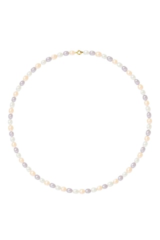 Collier - Or jaune et perles de culture d'eau douce