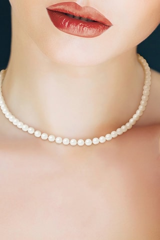 Collier - Or jaune et perles de culture d'eau douce