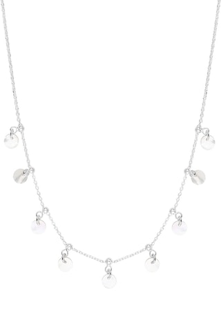 Collier Argent et nacre