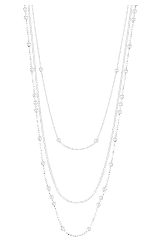 Collier multi-rang - Argent