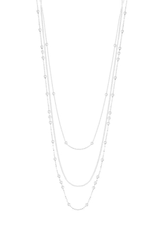 Collier multi-rang - Argent