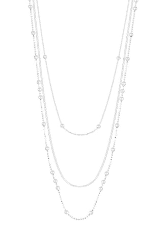 Collier multi-rang - Argent