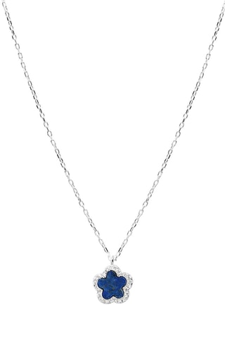 Collier - Argent et lapis-lazuli