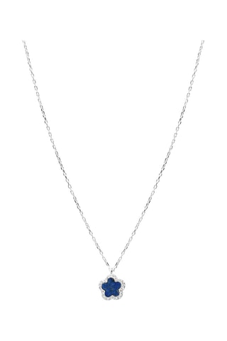 Collier - Argent et lapis-lazuli