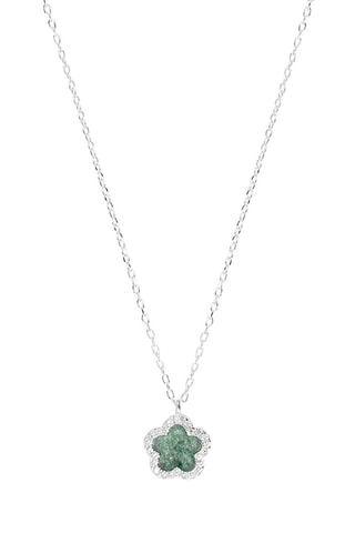 Collier - Argent et aventurines