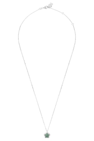 Collier - Argent et aventurines