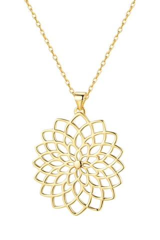 Collier Argent plaqué or rose