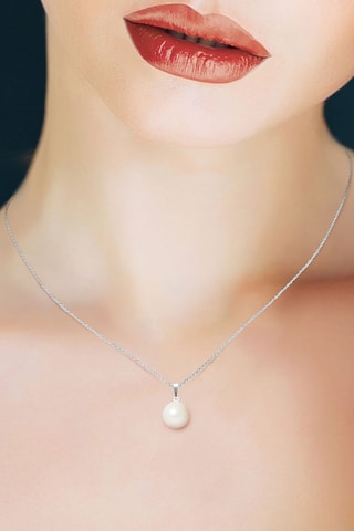 Collier Argent et perle de culture