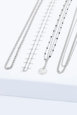 Bougie parfumée et collier Voile de coton