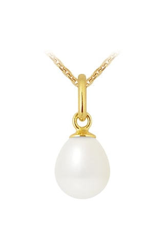 Pendentif - Or jaune et perle de culture d'eau douce
